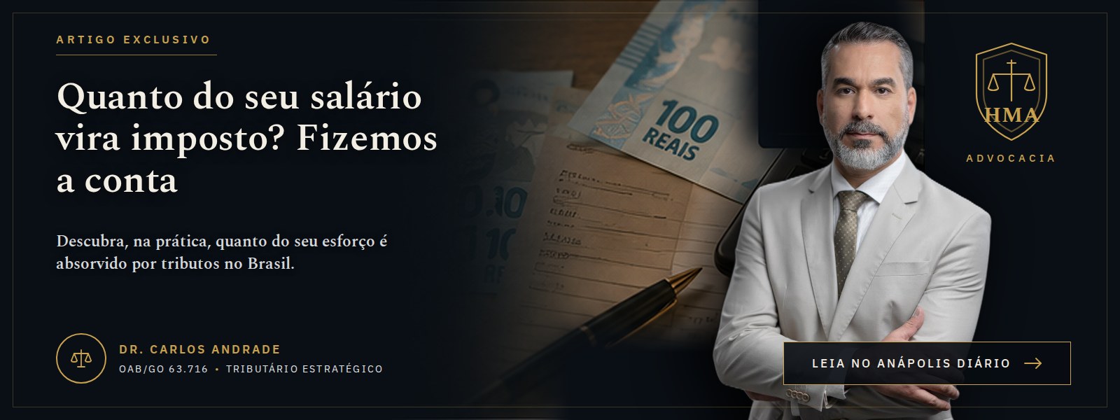 Quanto do seu salário vira imposto? Fizemos a conta